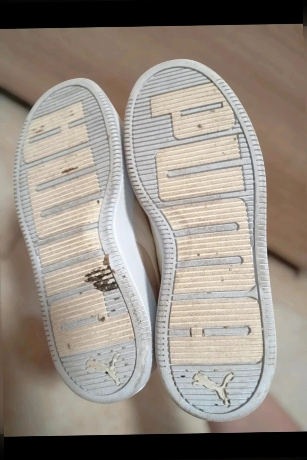 Zapatillas puma de Ante beige – Talla 38.5 – Puma – taille 38.5 4