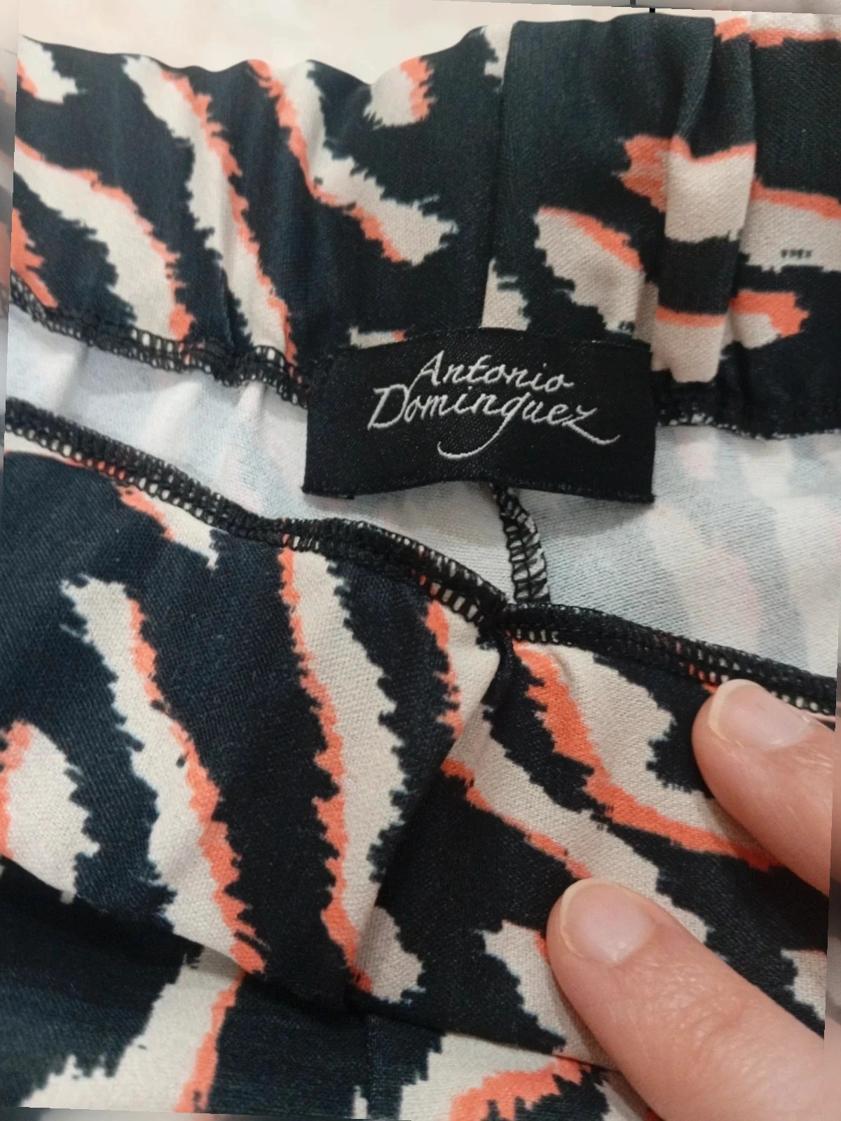 Pantalón Fluido Estampado Animal print Antonio dominguez - Talla 50 – Antonio Dominguez – taille 5XL / 50 / 22 5