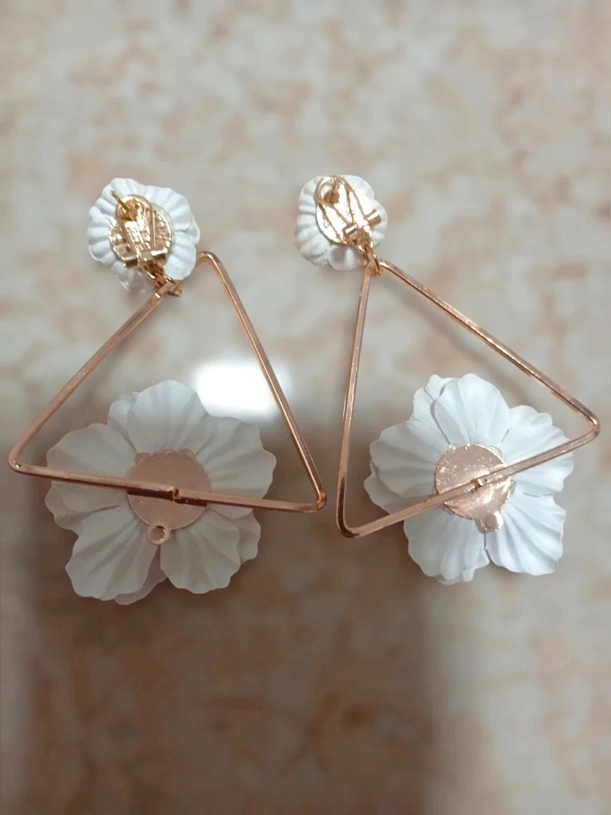 Pendientes Geométricos de Flores 2