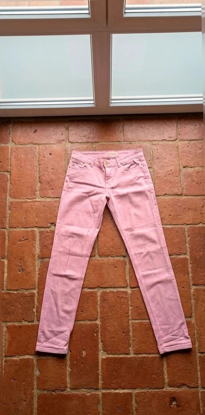 Pantalones Vaqueros Skinny rosa Purificación García - Talla 40