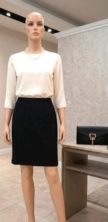 Falda de Lana del Corte ingles – El Corte Inglés – taille 7XL / 54 / 26 3