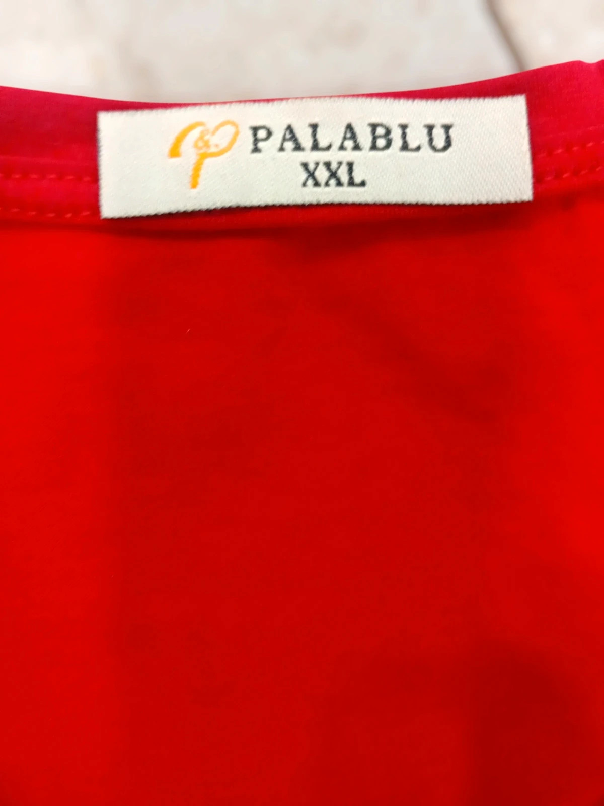 Camiseta Roja Cuello en V Talla XXL – taille XXL / 44 / 16 2