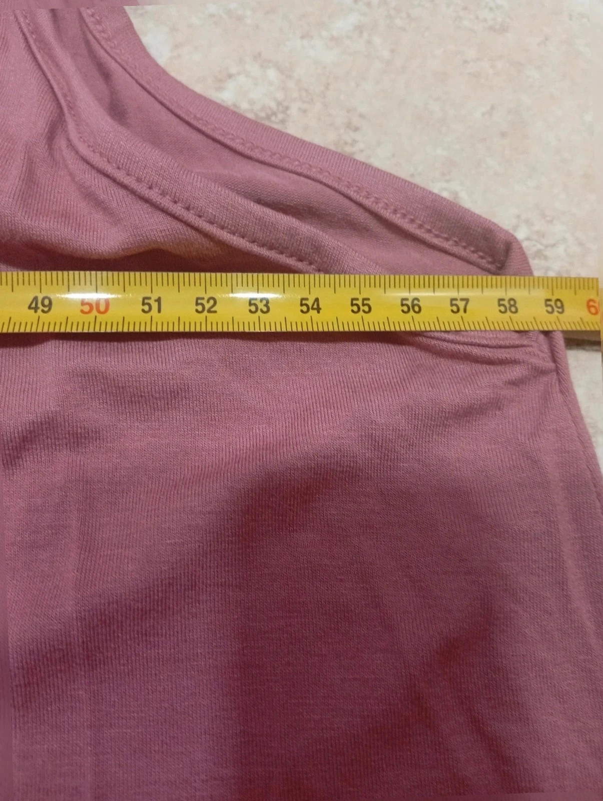 Top de Tirantes Rosa Empolvado con detalle de Botones de Madera – taille XL / 42 / 14 2