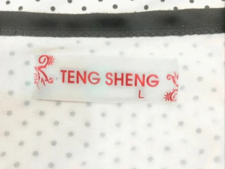 Conjunto Pijama Corto Osito & Lunares - Talla L – Teng Sheng – taille L / 40 / 12 3