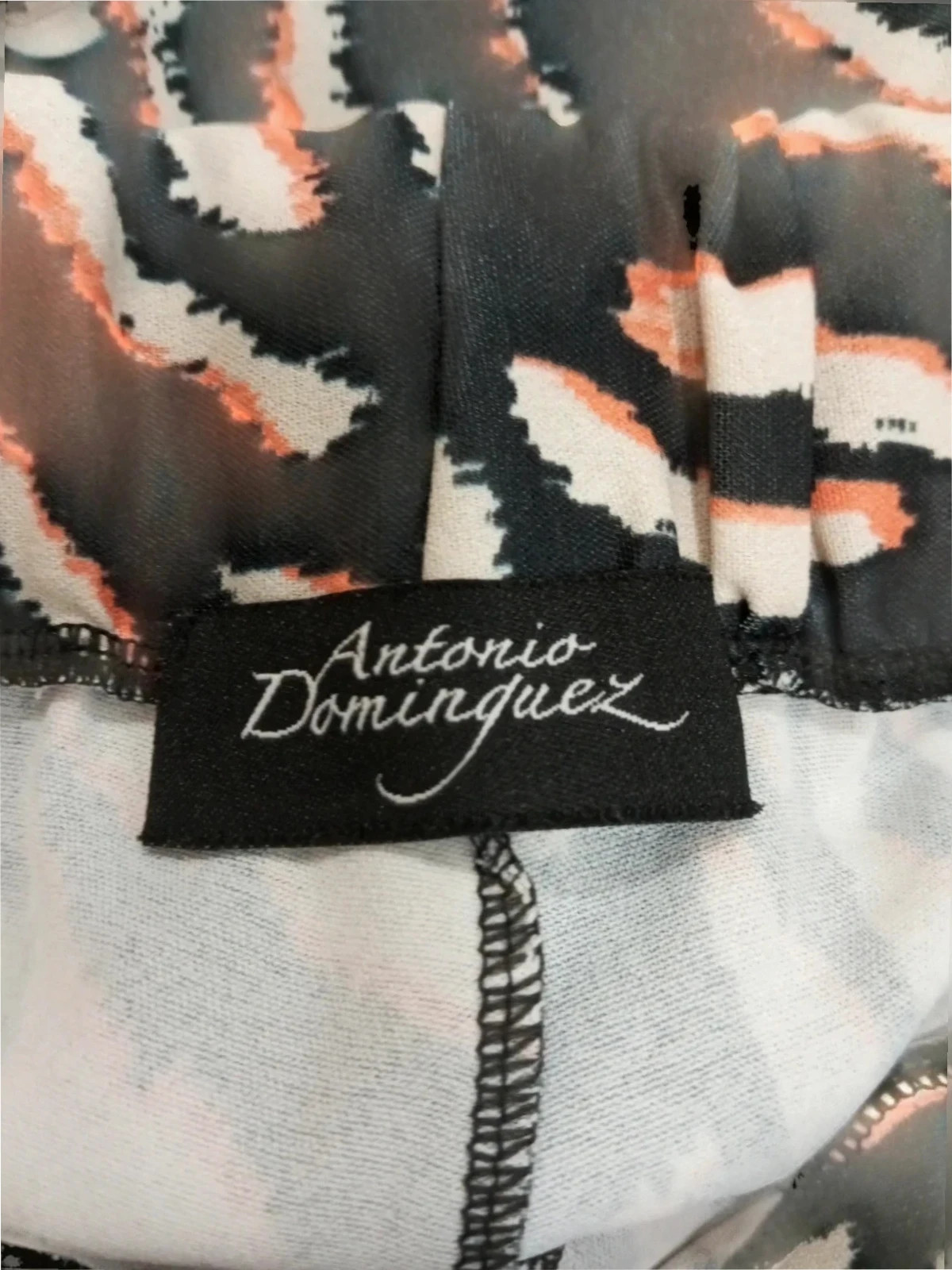 Pantalón Fluido Animal print Cebra - antonio Dominguez - Talla 50 – Antonio Dominguez – taille 5XL / 50 / 22 4
