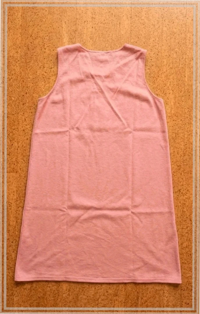 Vestido / bata De casa Rosa con bolsillos - Talla grande 4XL/5XL – taille 4XL / 48 / 20 3