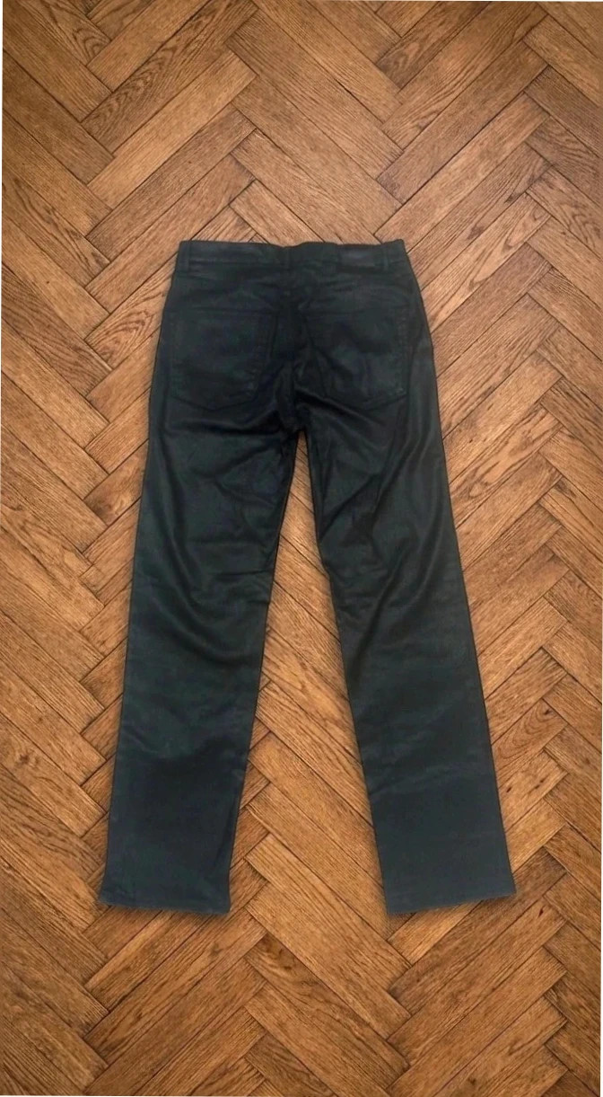 Pantalón Vaquero negro efecto encerado Massimo Dutti talla 36 – Massimo Dutti – taille S / 36 / 8 2