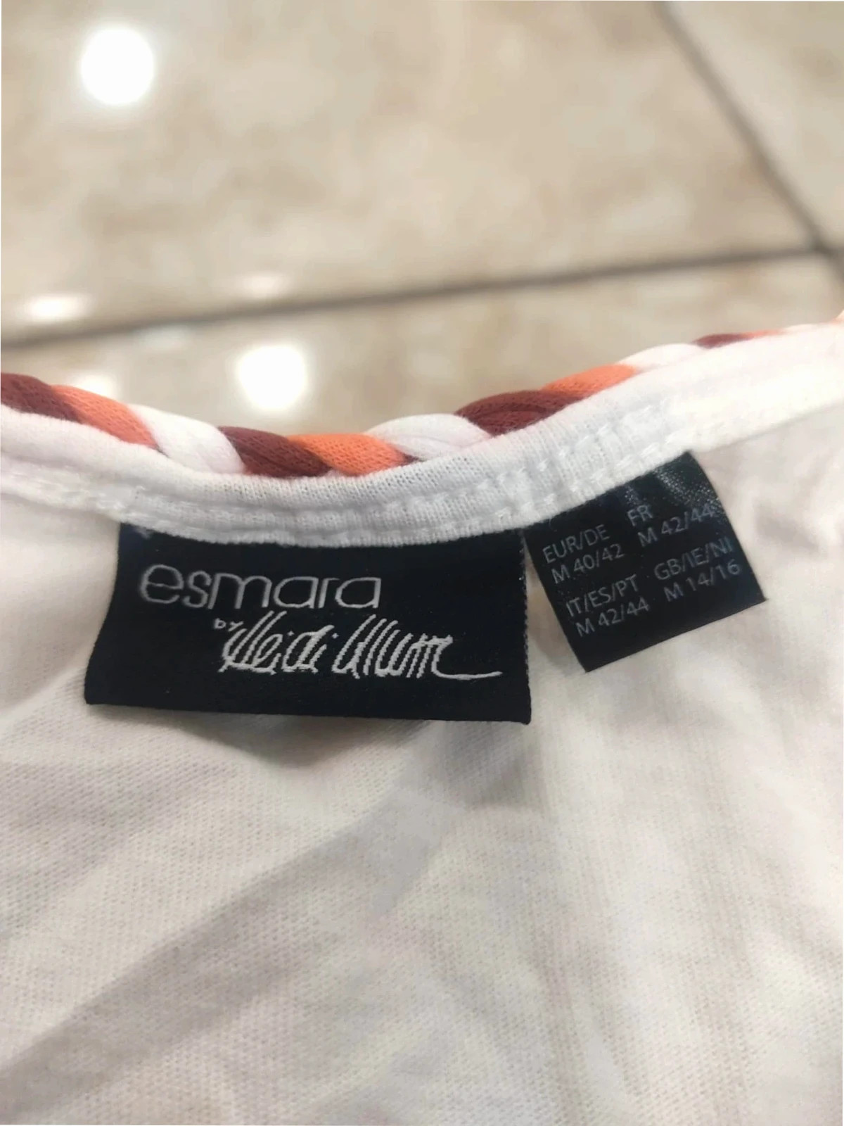 Camiseta Blanca esmara by Heidi Klum Talla M – Esmara – taille M / 38 / 10 2