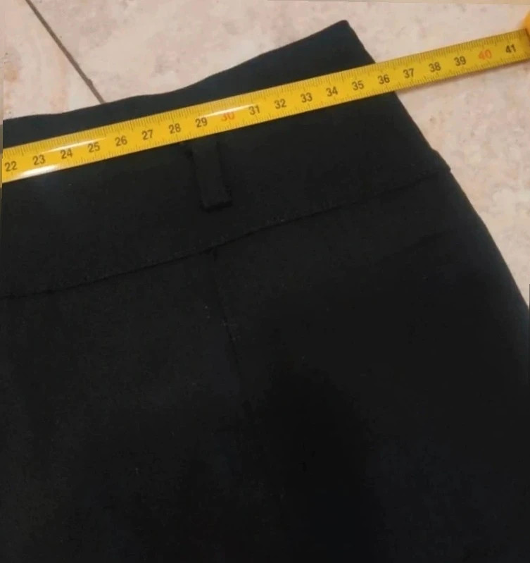 Falda Lápiz Negra elegante | Made in Italy | talla S (8) – taille S / 36 / 8 5