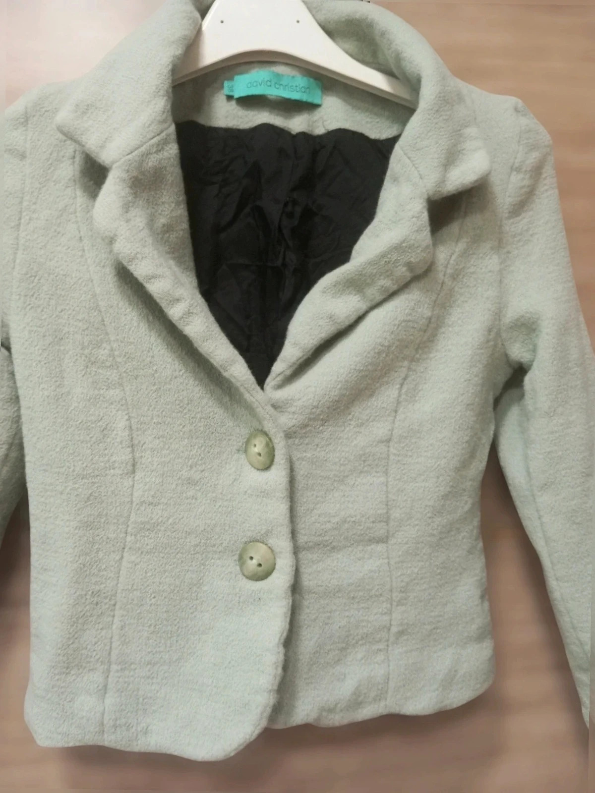 Blazer Corta david christian Verde Menta - Talla EU 38 – david christian – taille M / 38 / 10 3