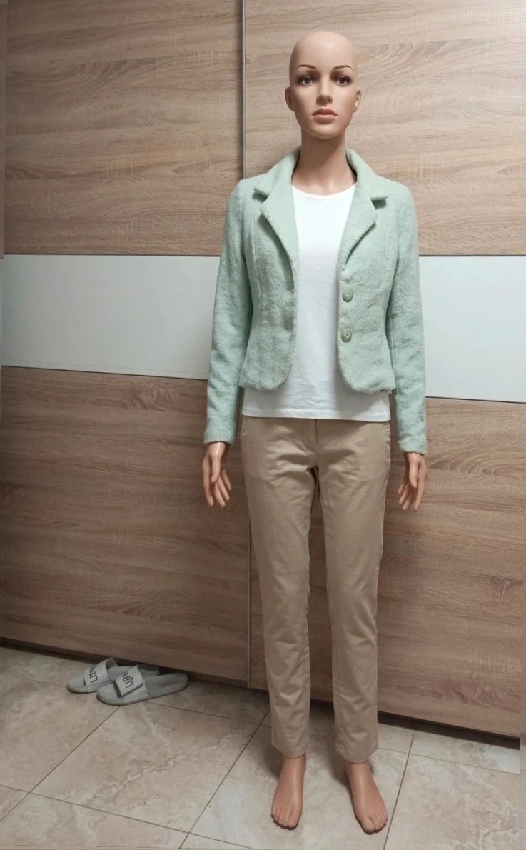 Blazer Corta david christian Verde Menta - Talla EU 38 – david christian – taille M / 38 / 10