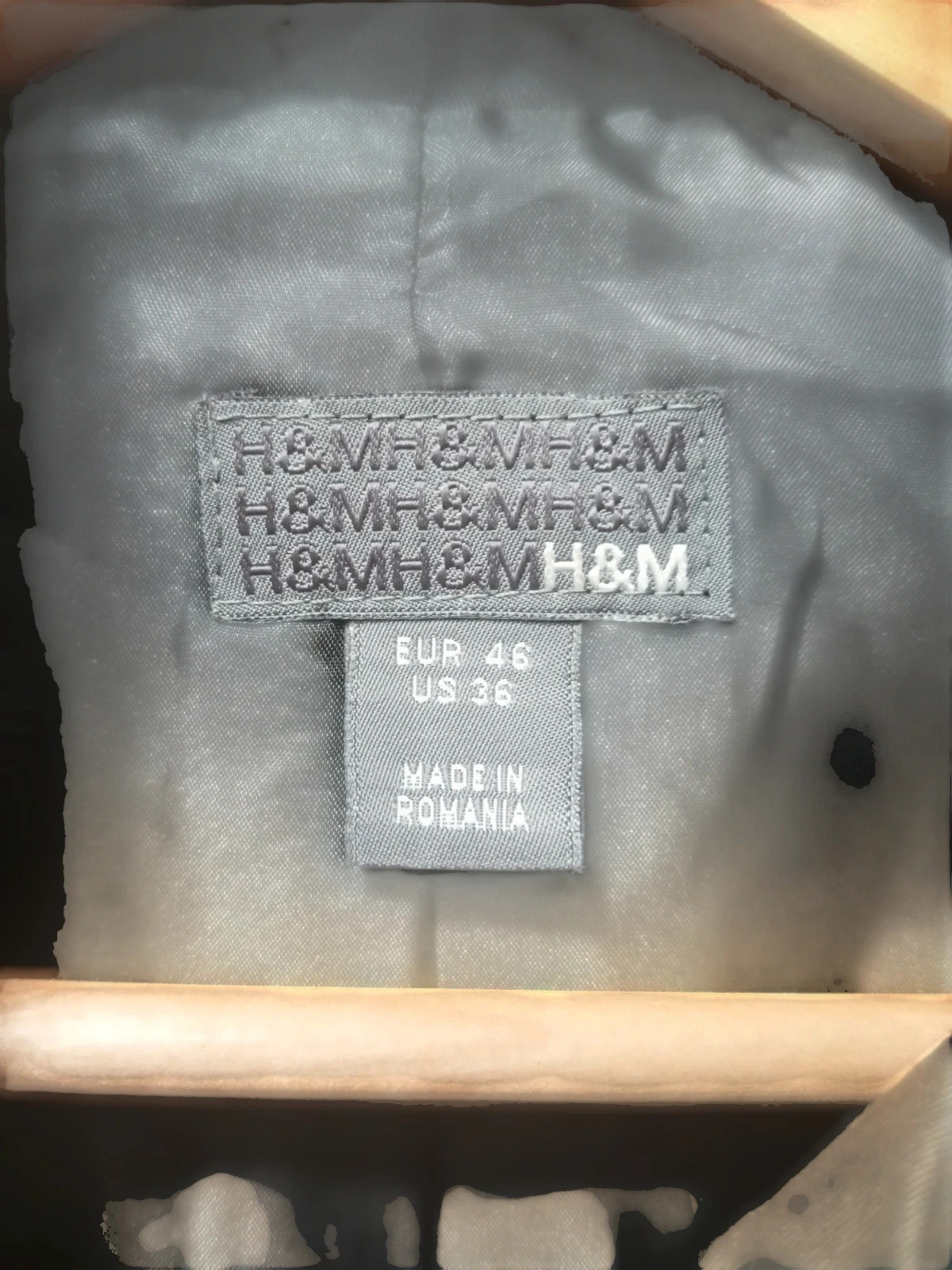 Peacoat H&M Negro Clásico y Elegante – H&M – taille XXXL / 46 / 18 4