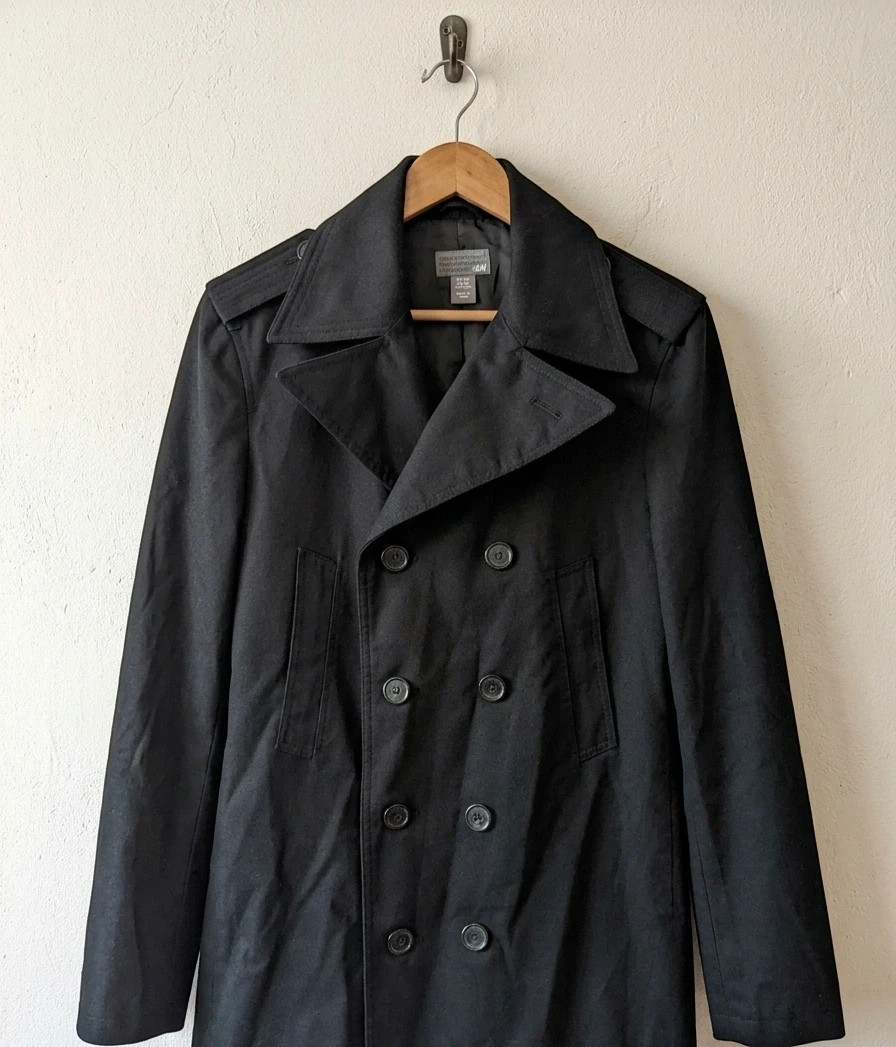 Peacoat H&M Negro Clásico y Elegante – H&M – taille XXXL / 46 / 18 2