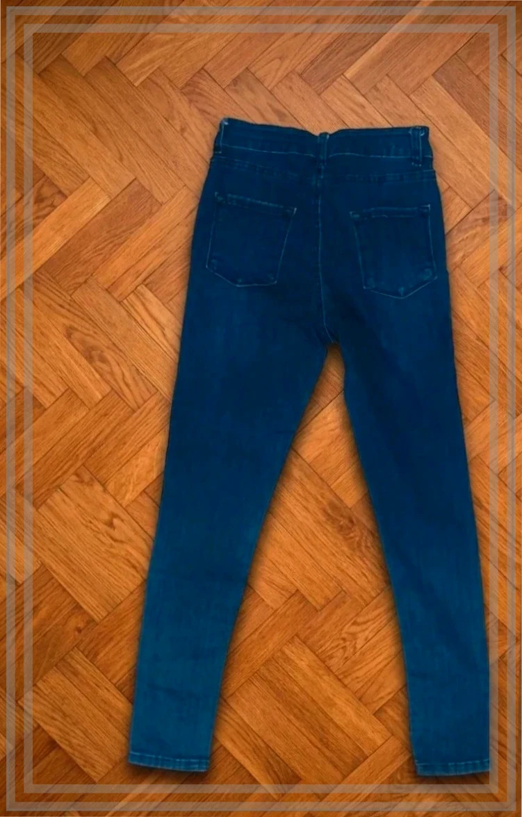 VaQueros Pitillo AzuL Oscuro - Talla 29 / dark Skinny Jeans – taille M / 38 / 10 2