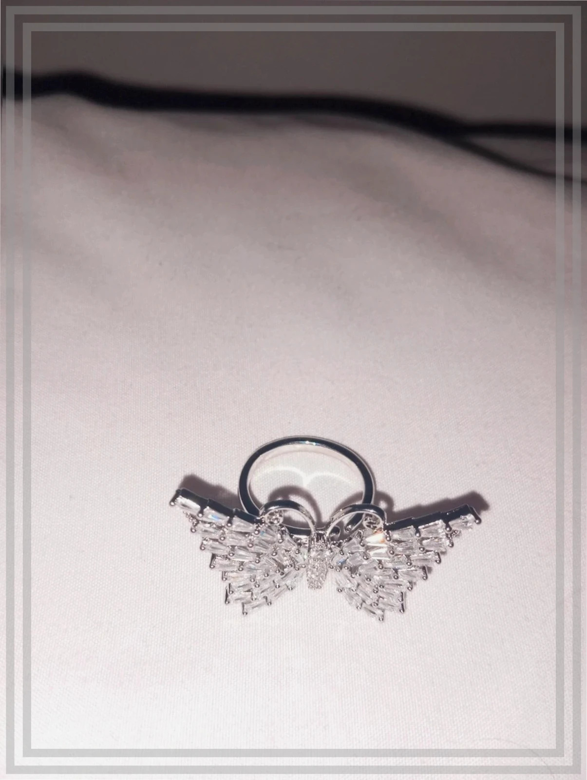 Anillo Mariposa acero inoxidable ajustable – taille Ajustable 2