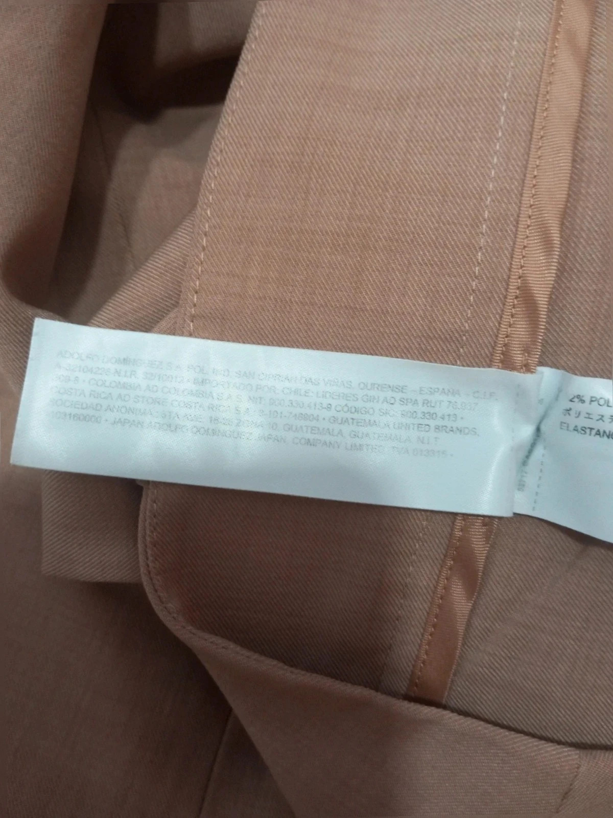 Pantalón de vestir marrón camel Adolfo domínguez - Talla 42 – Adolfo Dominguez – taille XL / 42 / 14 4