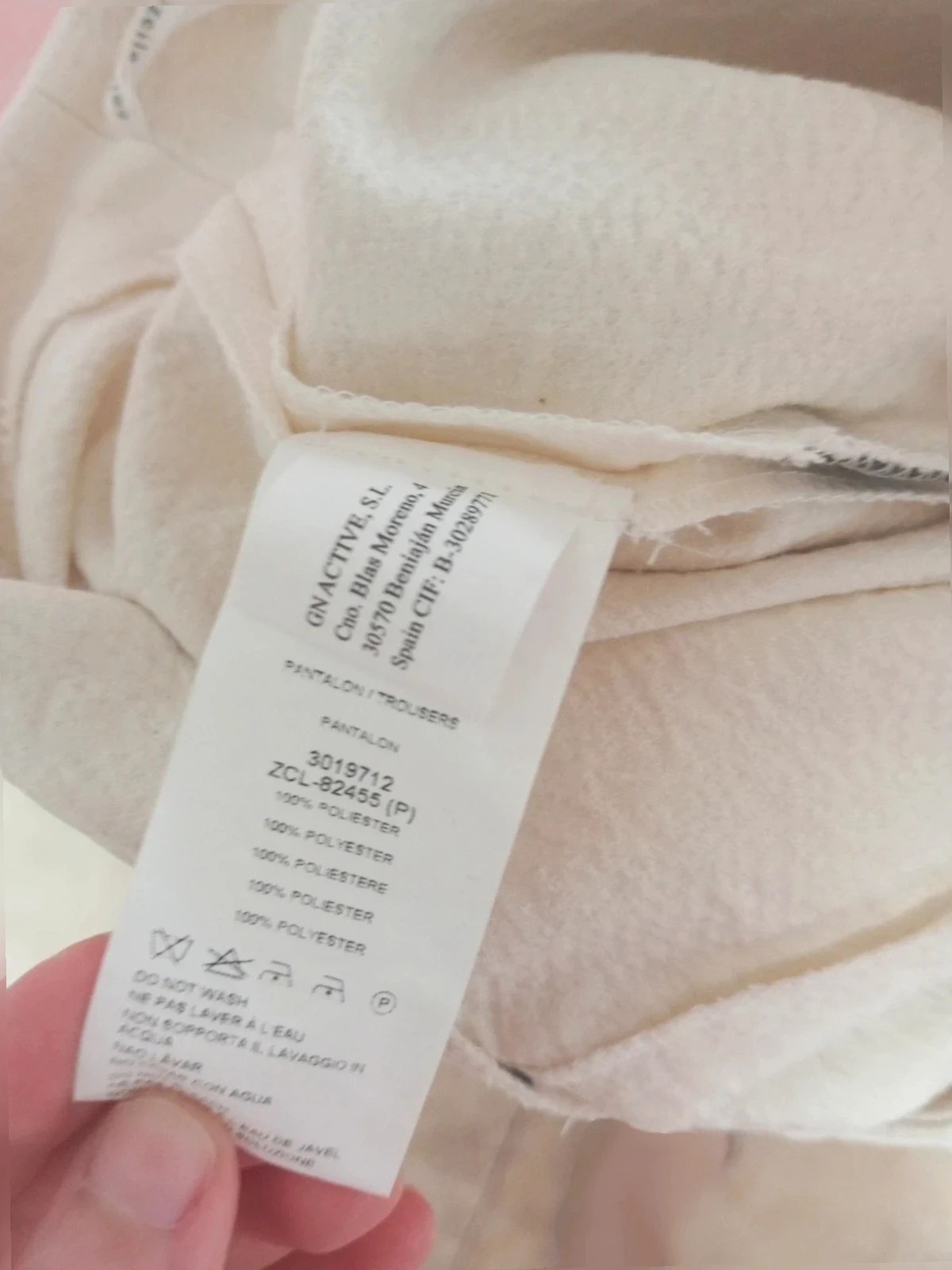 Pantalón Elegante Beige con Textura de vestir 👗 Zeila Talla 40 – Zeila – taille L / 40 / 12 4
