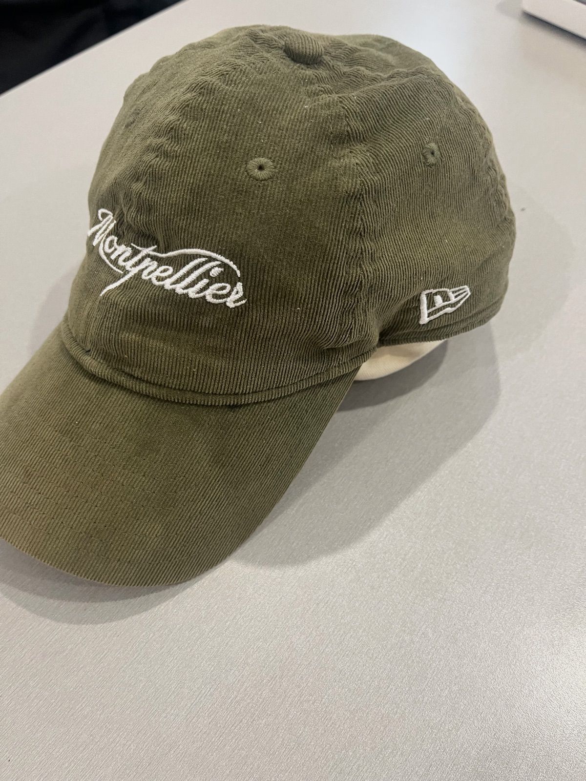 Casquette New Era vert olive velours cotelé Montpellier – New Era – taille Taille unique 3