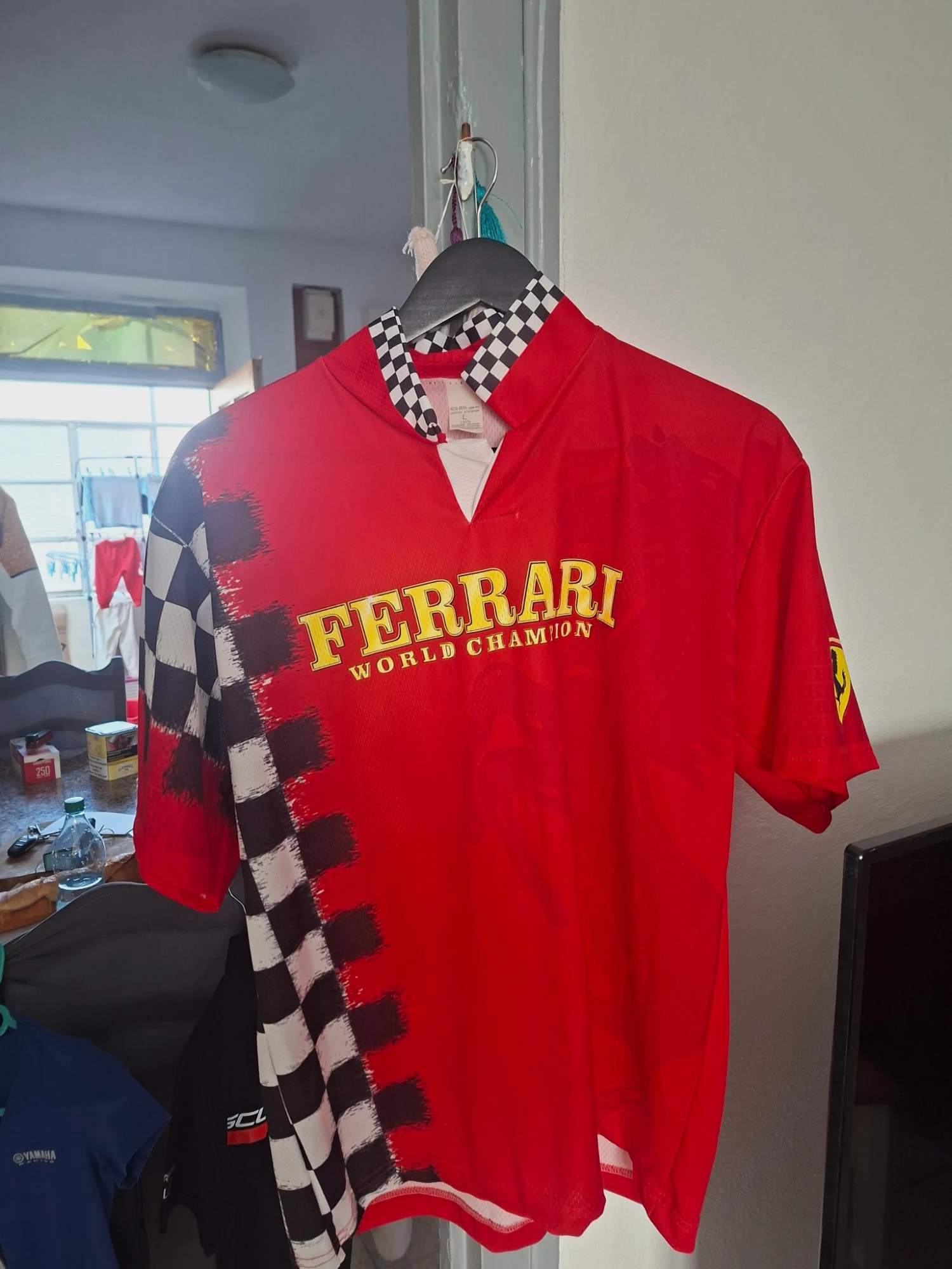 Maillot Ferrari World Champion rouge