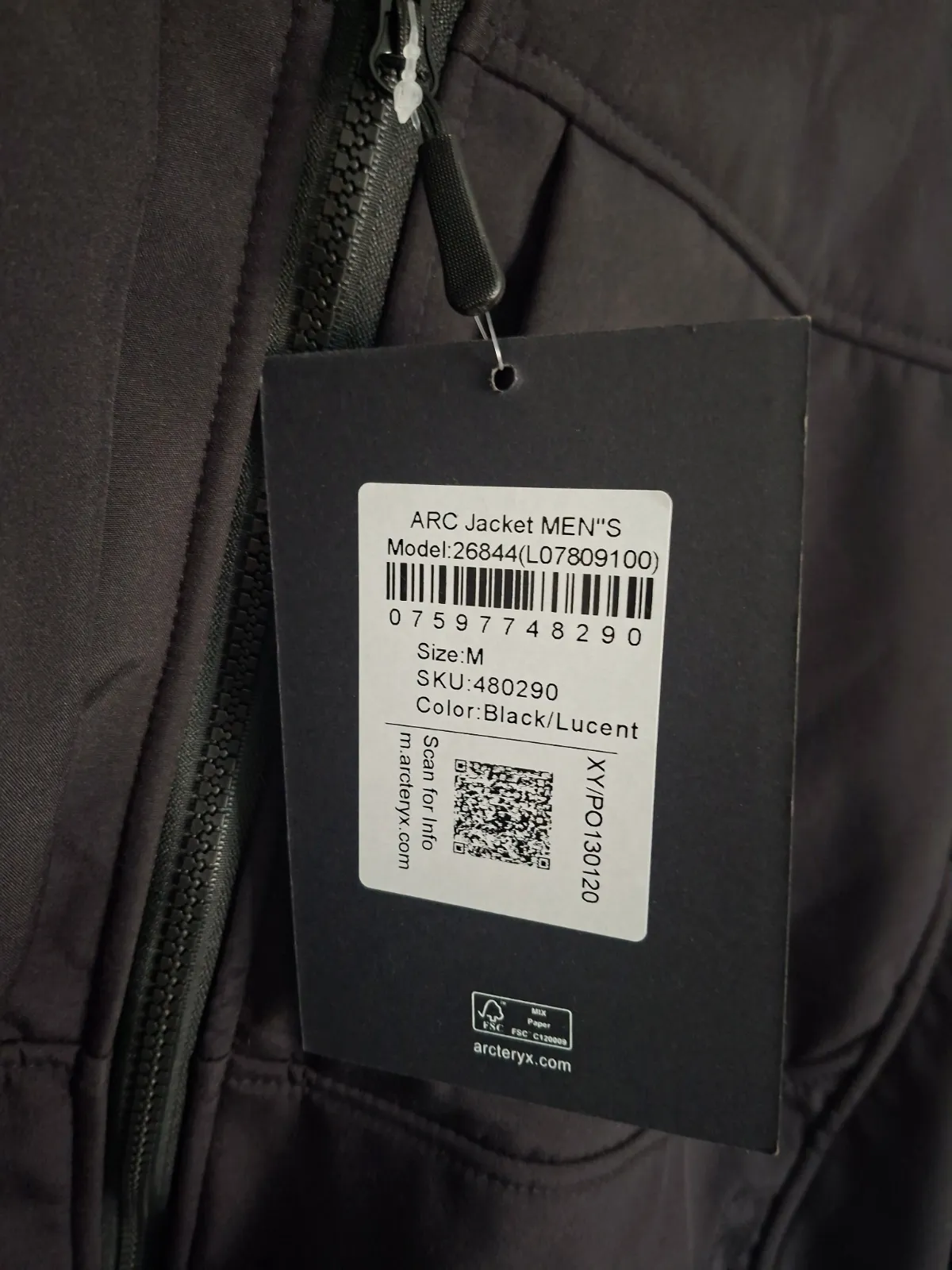 Veste à capuche Arc'teryx noire taille M – Arc'teryx – taille M 2