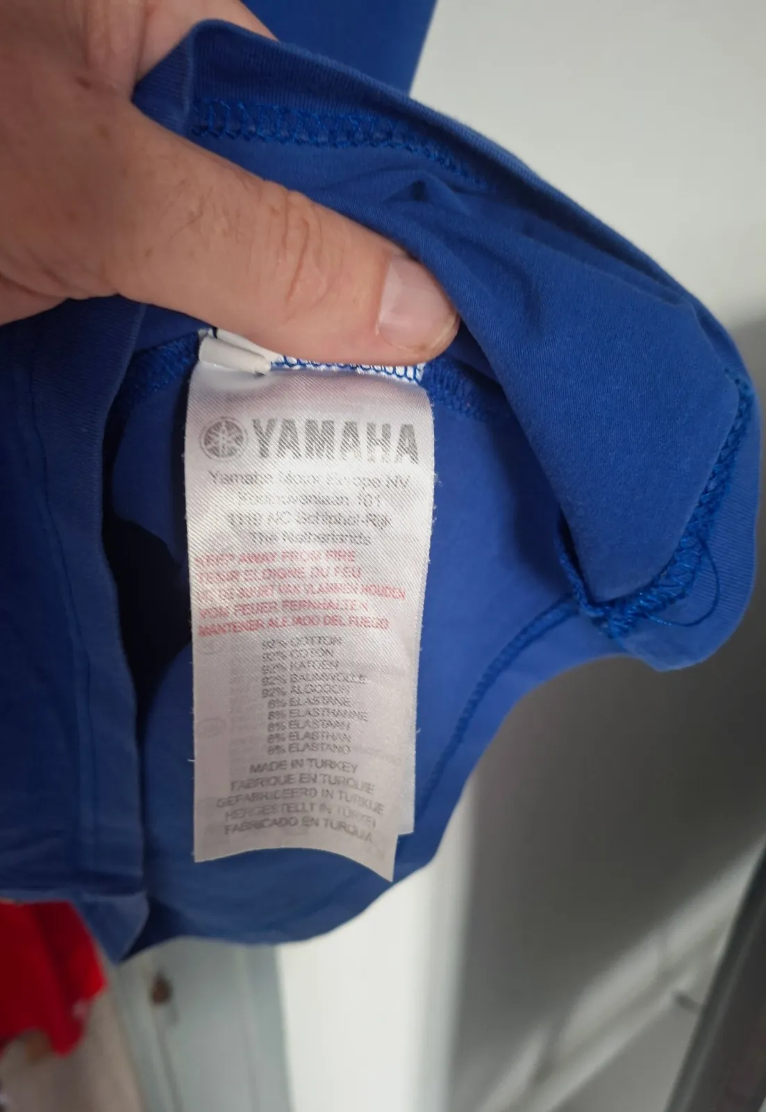 T-shirt Yamaha Racing bleu taille XS – Yamaha – taille XS 3