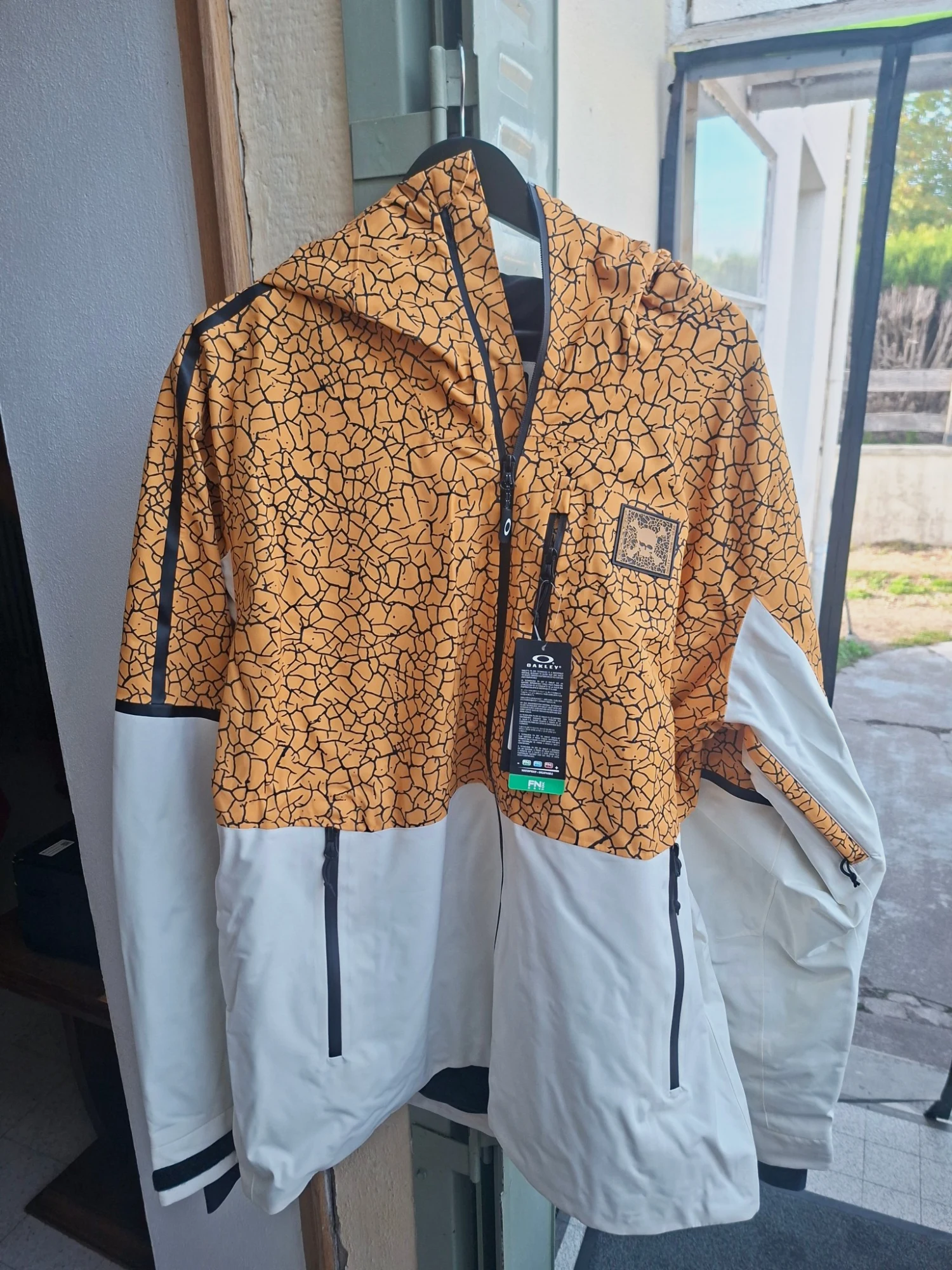 Veste de ski Oakley TC Gunn 2.0 RC Shell Jaune Taille L