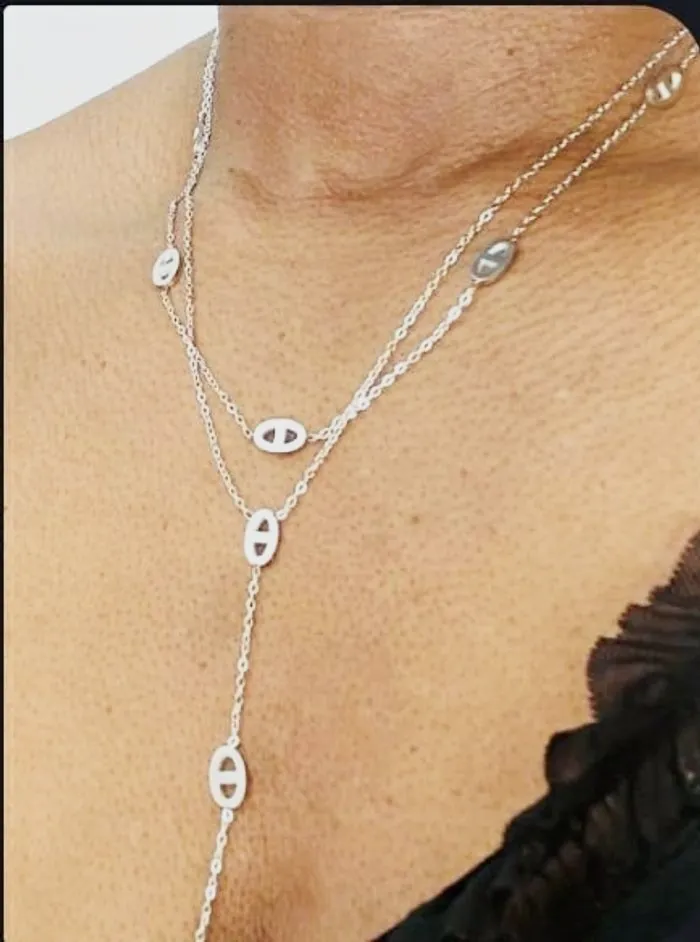 Collier en acier inoxydable – Sans marque 2