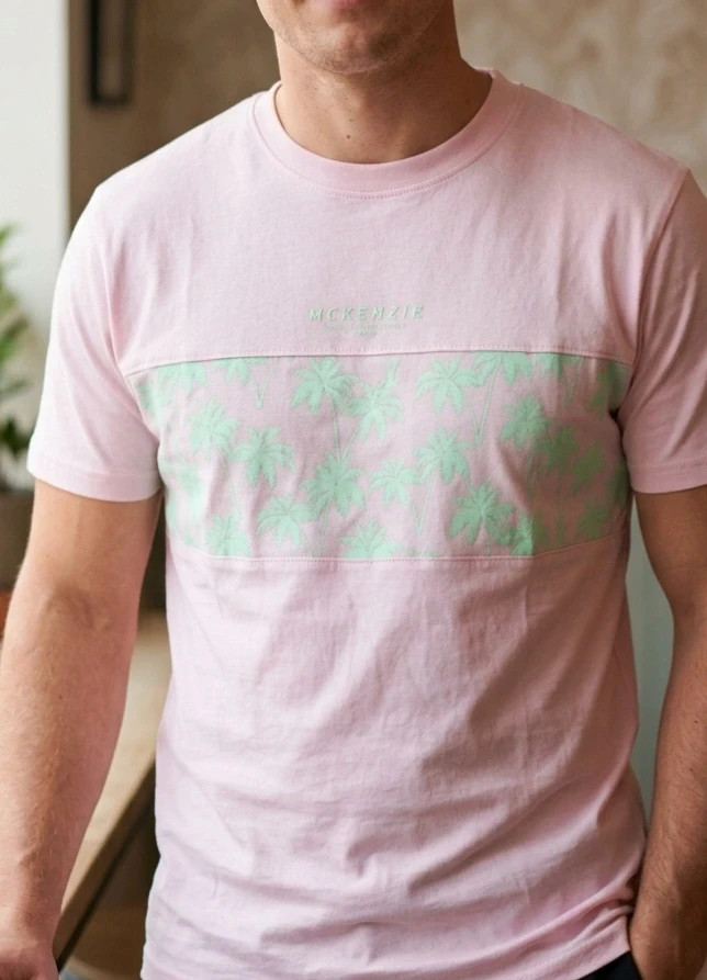 T-shirt rose McKenzie