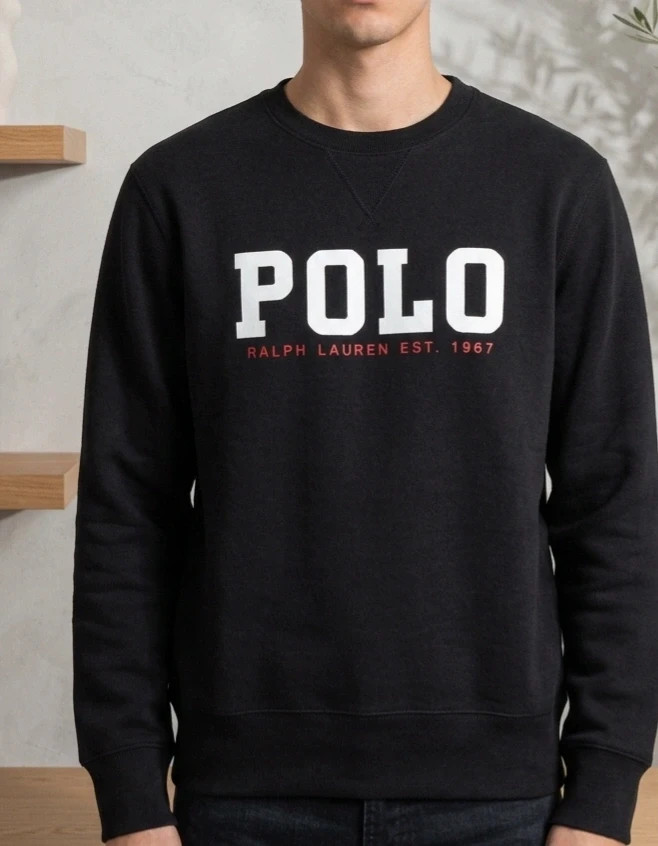 Sweat Polo Ralph Lauren noir