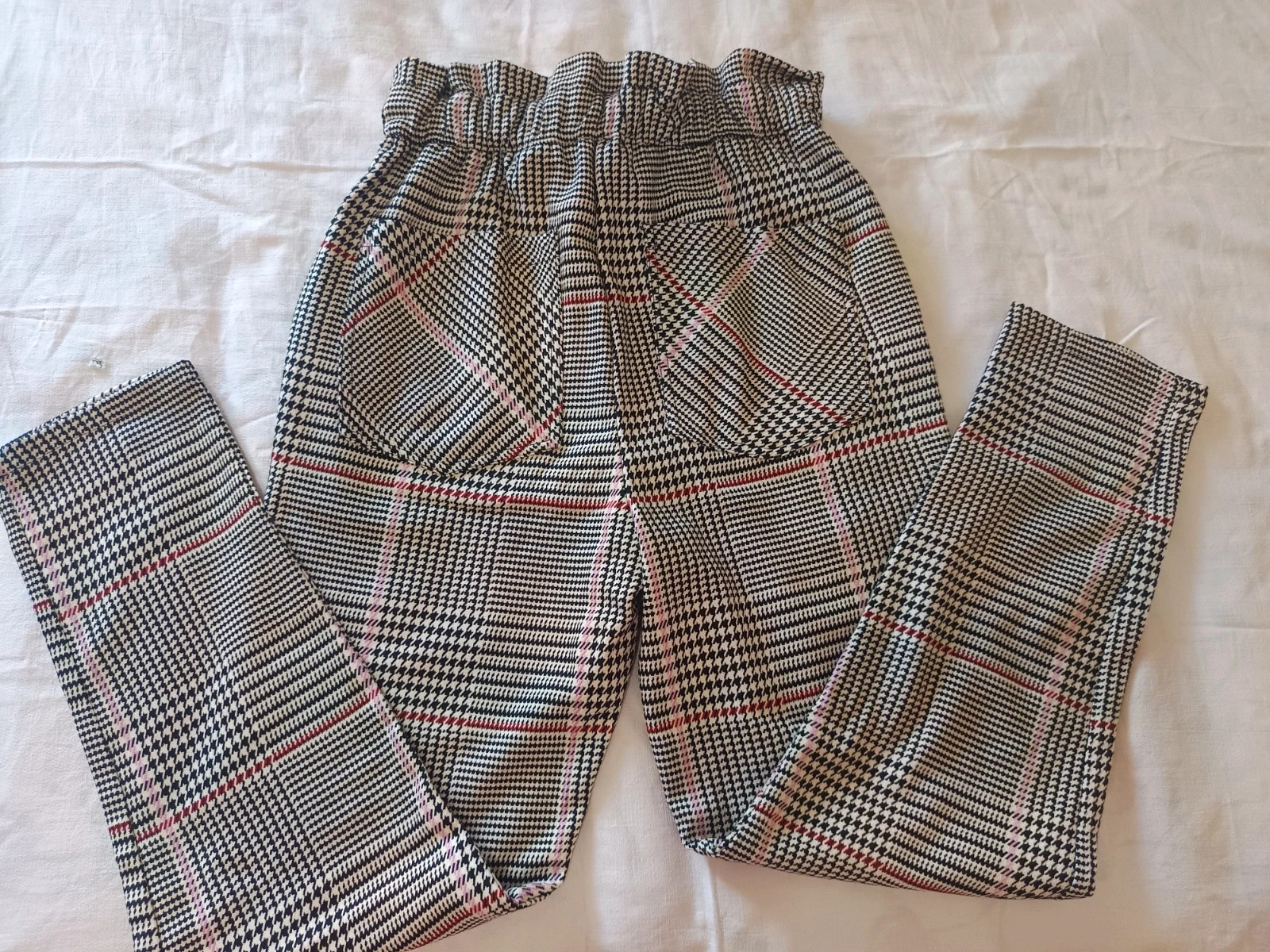 4. Pantalón pata gallo talla 38 Kiabi – Kiabi – taille M / 38 / 10 3