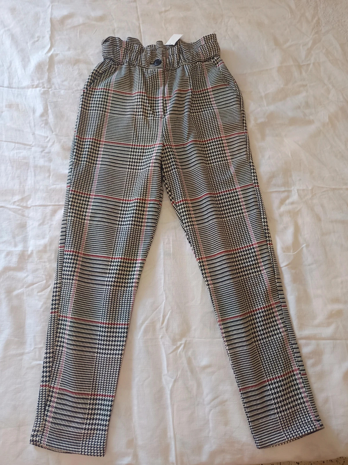 4. Pantalón pata gallo talla 38 Kiabi – Kiabi – taille M / 38 / 10