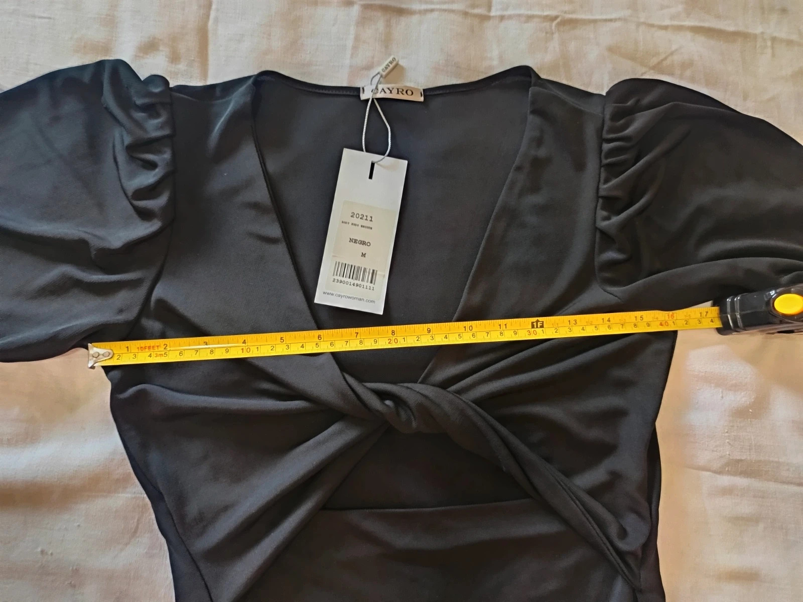 7. Body negro mujer talla M Cayro – Cayro – taille M / 38 / 10 2
