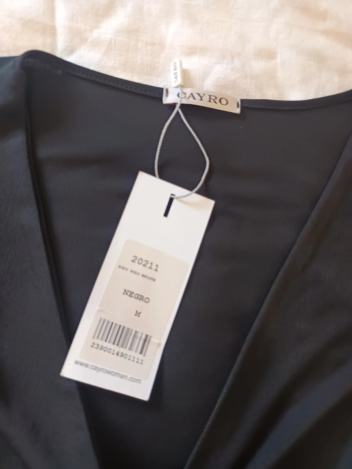 7. Body negro mujer talla M Cayro – Cayro – taille M / 38 / 10 5