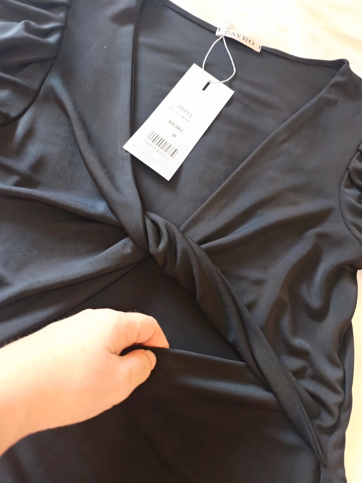 7. Body negro mujer talla M Cayro – Cayro – taille M / 38 / 10 4