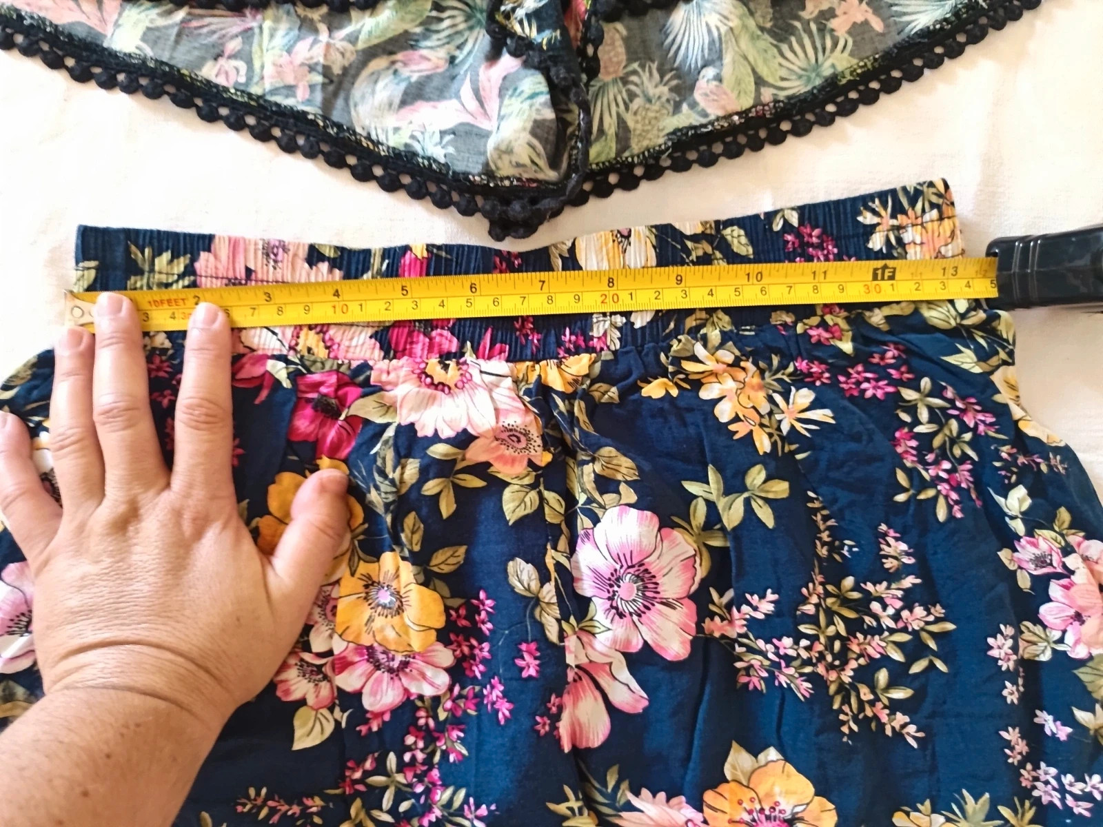 Pack 2 shorts playa | Lot 2 shorts plage | Pack 2 beach shorts - flores talla M – Primark – taille M / 38 / 10 2