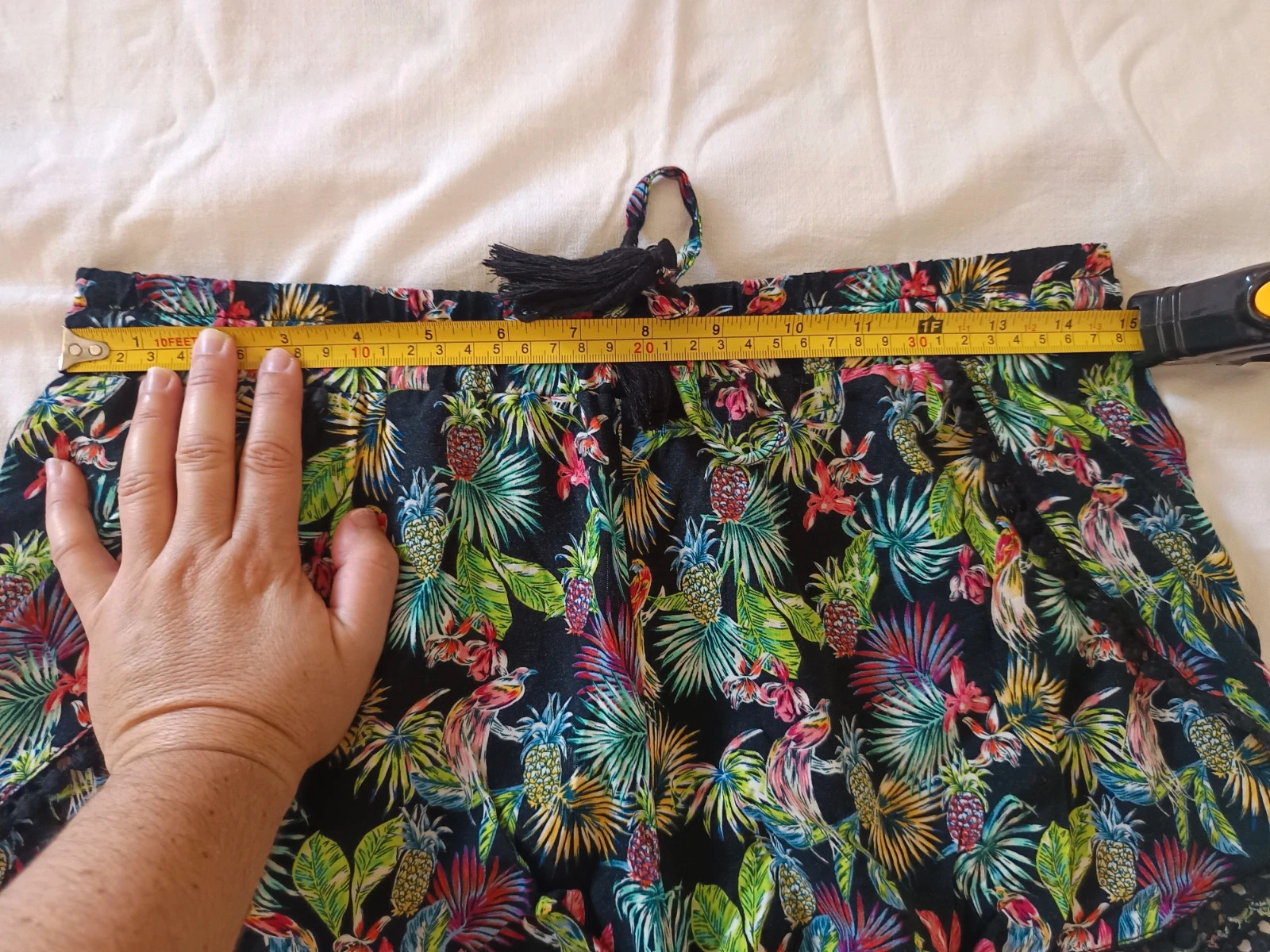 Pack 2 shorts playa | Lot 2 shorts plage | Pack 2 beach shorts - flores talla M – Primark – taille M / 38 / 10 3