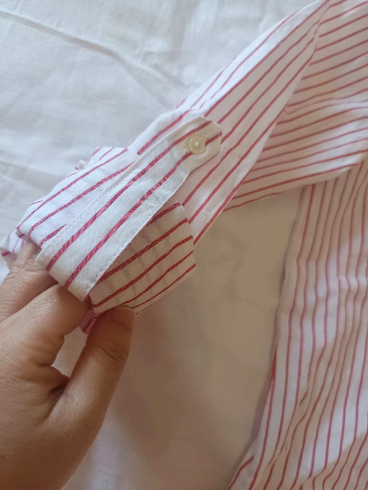 3. Camisa blanca rayas rojas Talla S Lefties – Lefties – taille S / 36 / 8 2