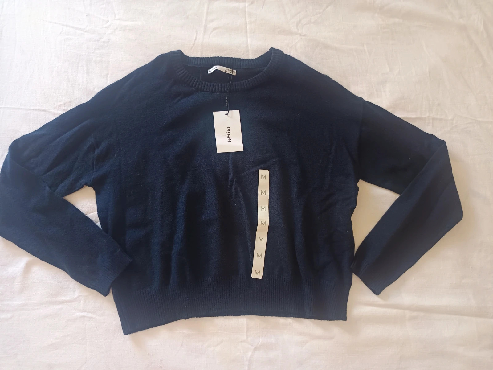 1. Jersey punto azul, Talla M, Lefties – Lefties – taille M / 38 / 10 2