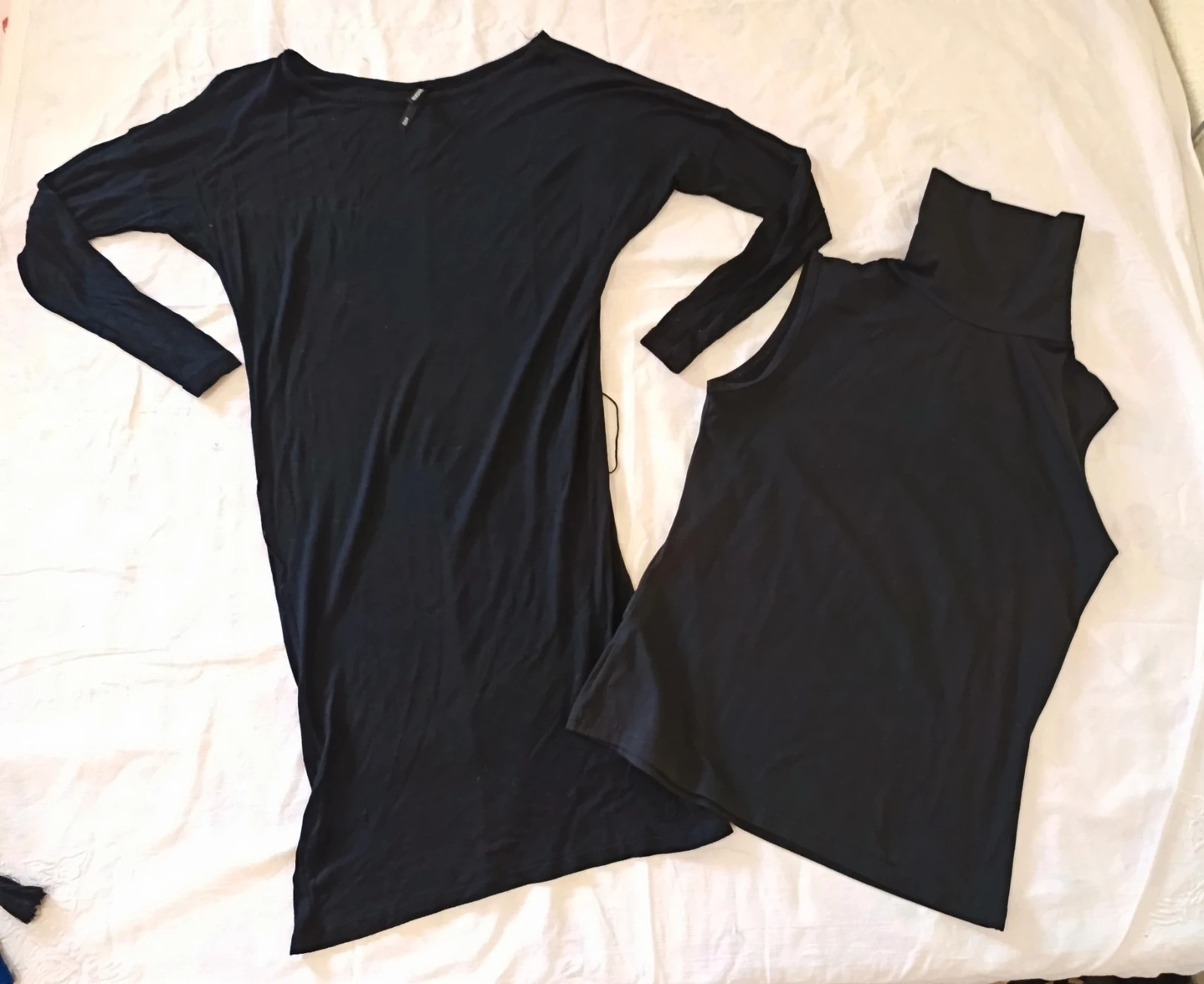 Conjunto 2 piezas negro Bershka S / Ensemble 2 pièces noir S / Black 2-piece set S – Bershka – taille S / 36 / 8 2