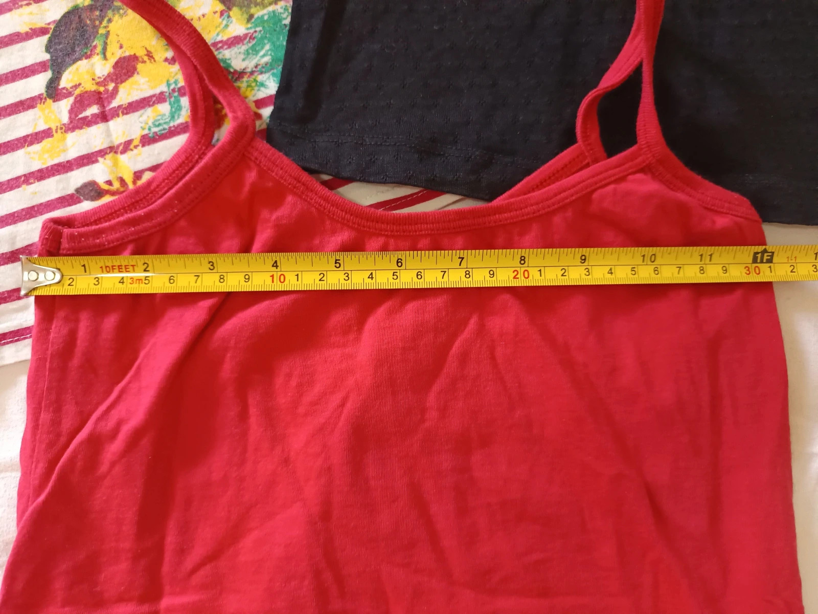 Lote 3 camisetas tirantes encaje y floral / Lot 3 tank tops Y2K / Pack 3 debardeurs - S/M – Women'secret – taille M / 38 / 10 4