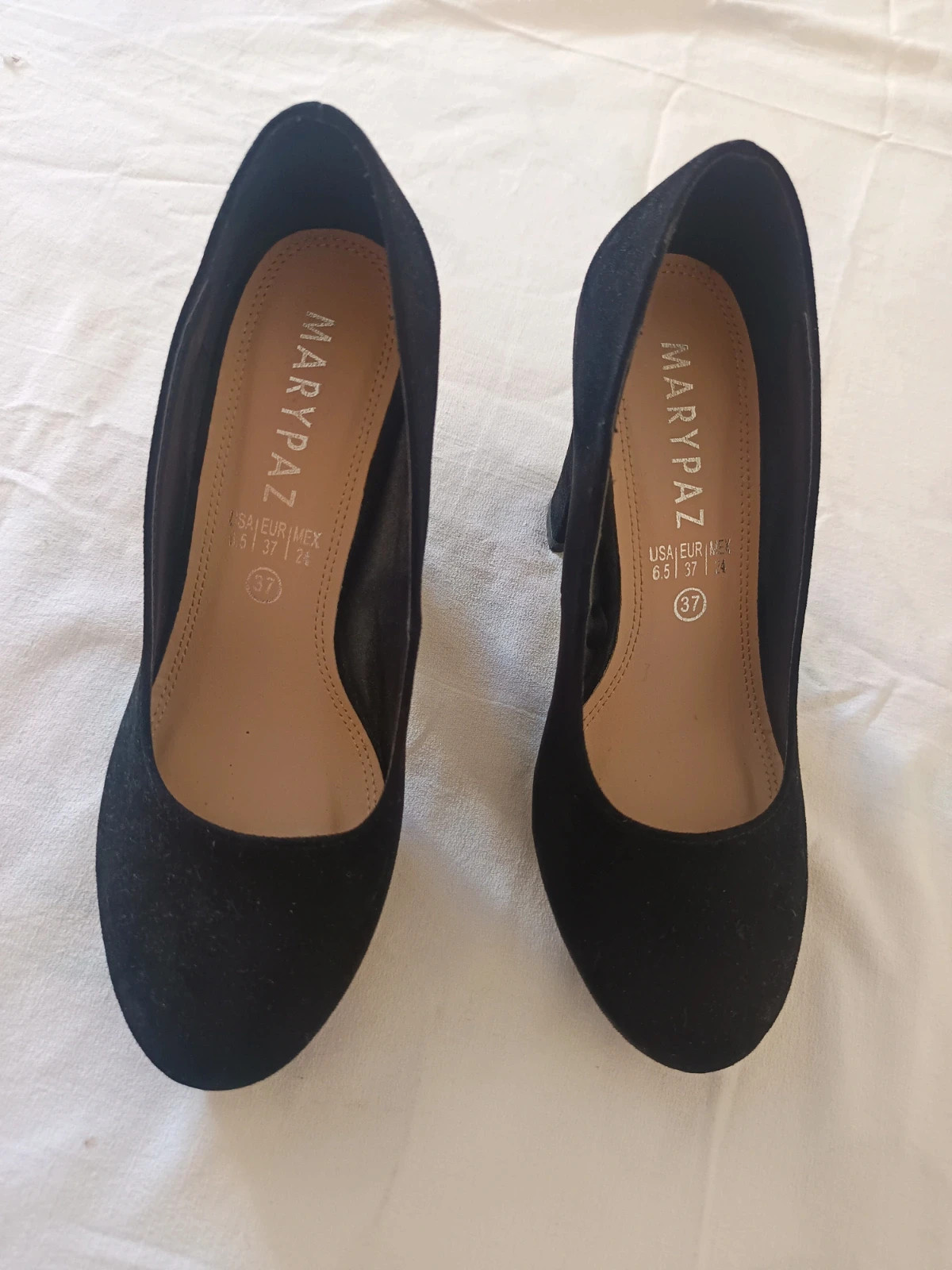 Zapatos Tacón Ancho / Escarpins / Block Heels - Talla 37 Marypaz – Marypaz – taille 37 4