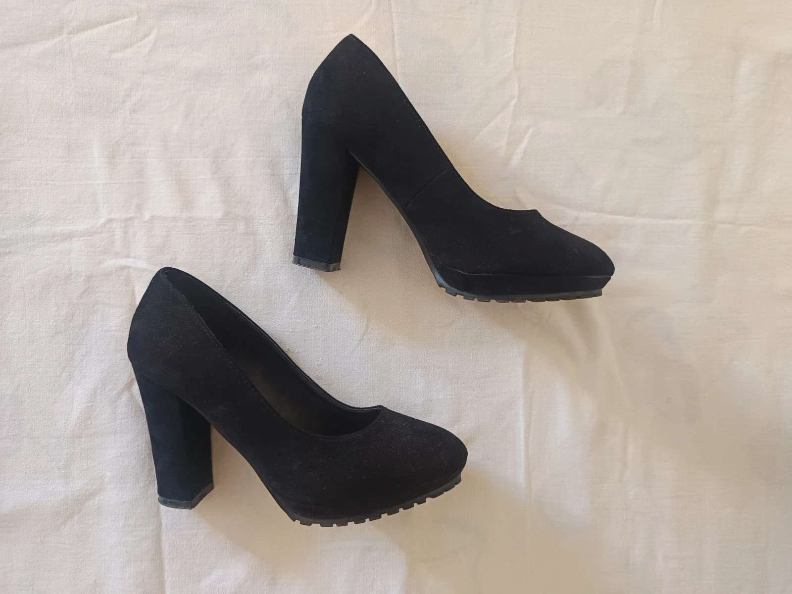 Zapatos Tacón Ancho / Escarpins / Block Heels - Talla 37 Marypaz