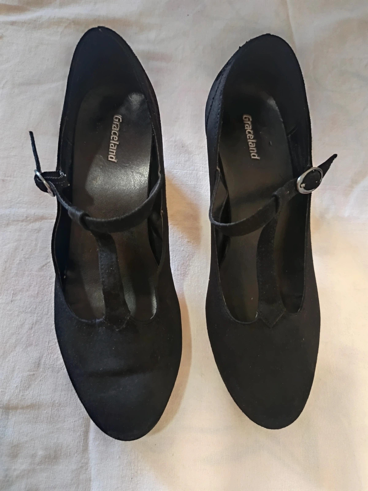 Zapatos negros Graceland / Chaussures noires / Black heels - Mary Jane T. 37 – Graceland – taille 37 3