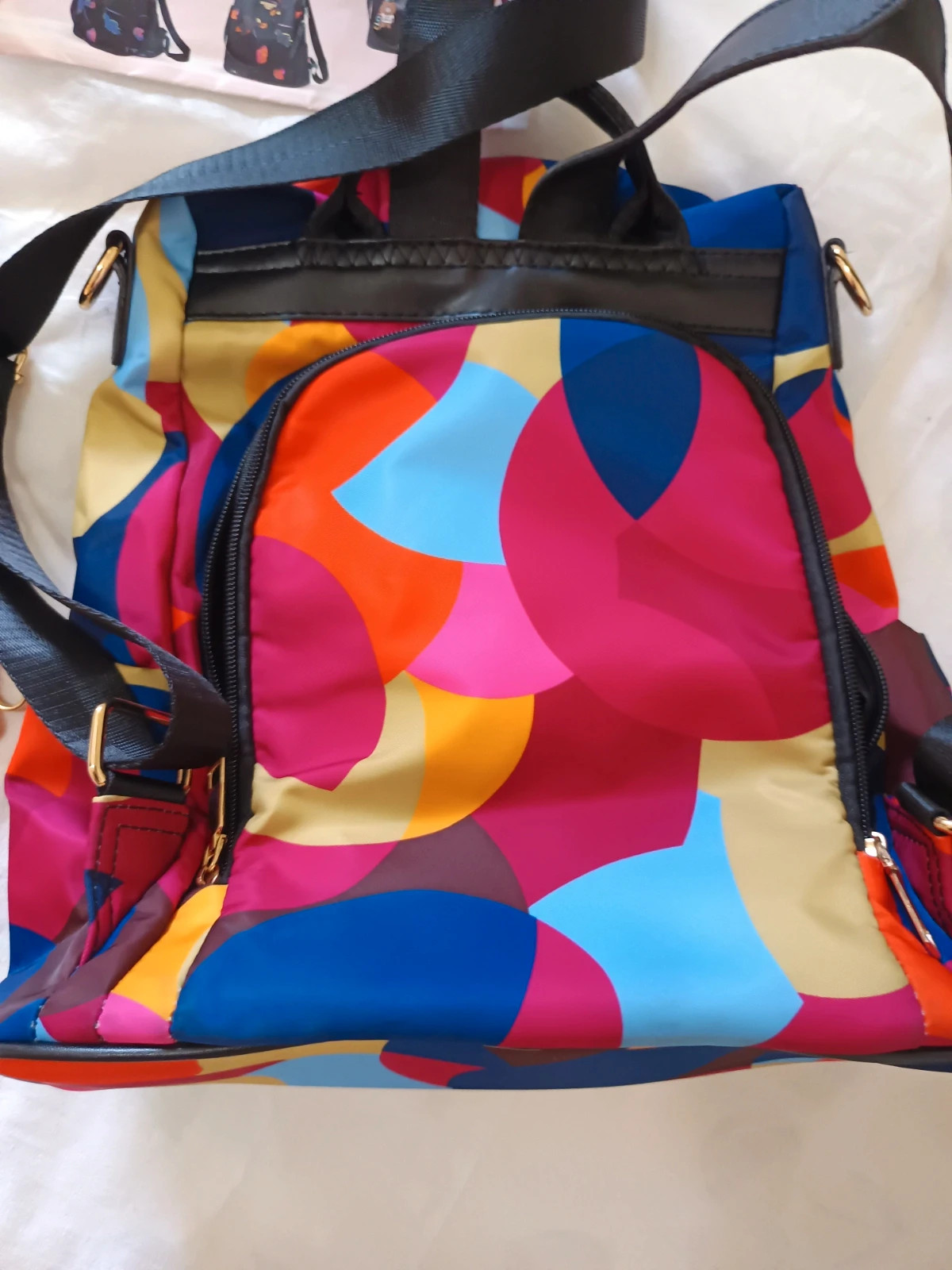 Mochila antirrobo/ Sac à dos antivol /anti-theft backpack - Shepretry multicolor – shepretty – taille Taille unique 3