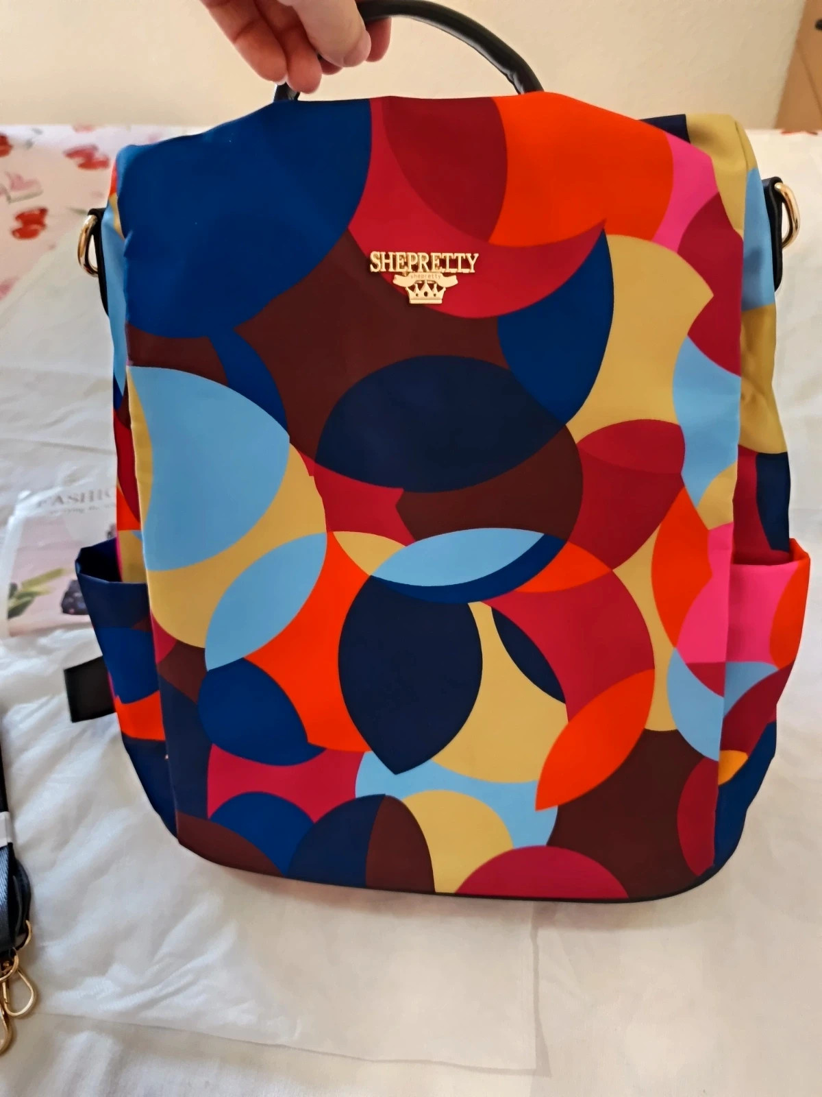 Mochila antirrobo/ Sac à dos antivol /anti-theft backpack - Shepretry multicolor – shepretty – taille Taille unique 5