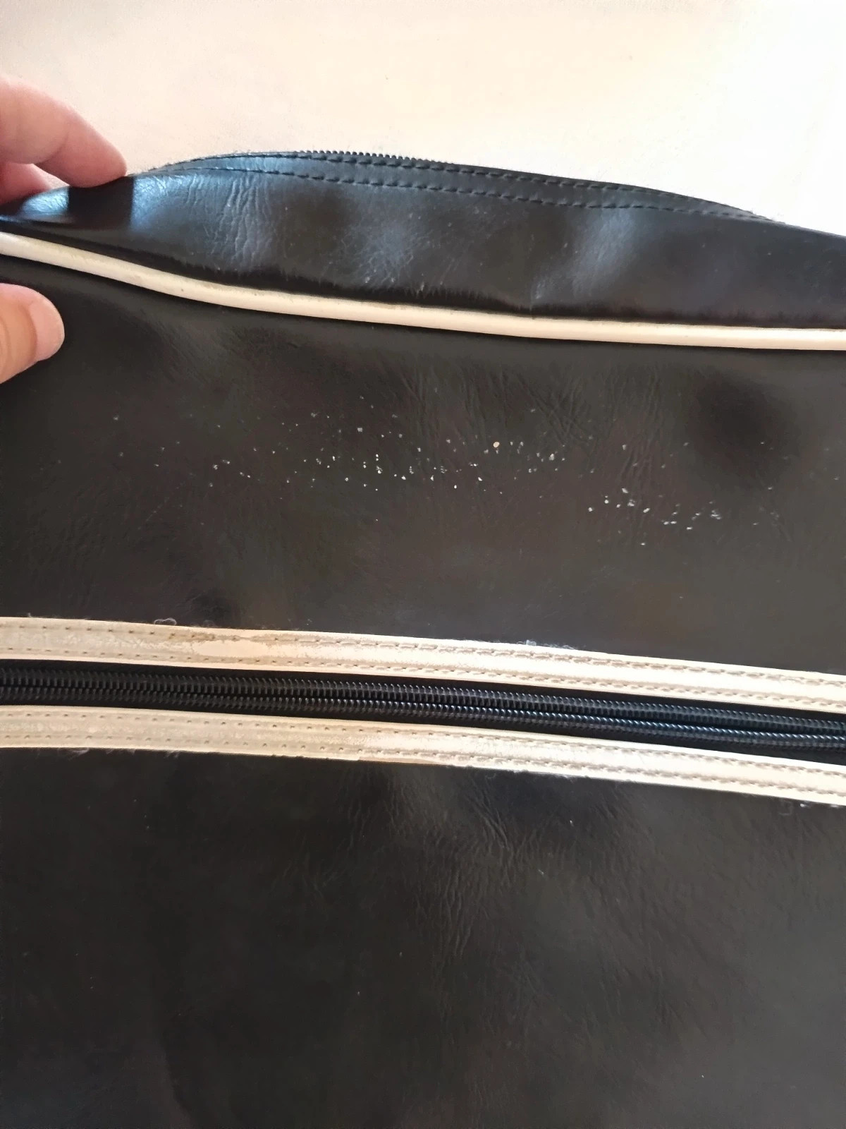 Bolso bandolera HEAD negro retro / Sac bandoulière HEAD noir rétro / Black HEAD retro messenger bag – Head 3