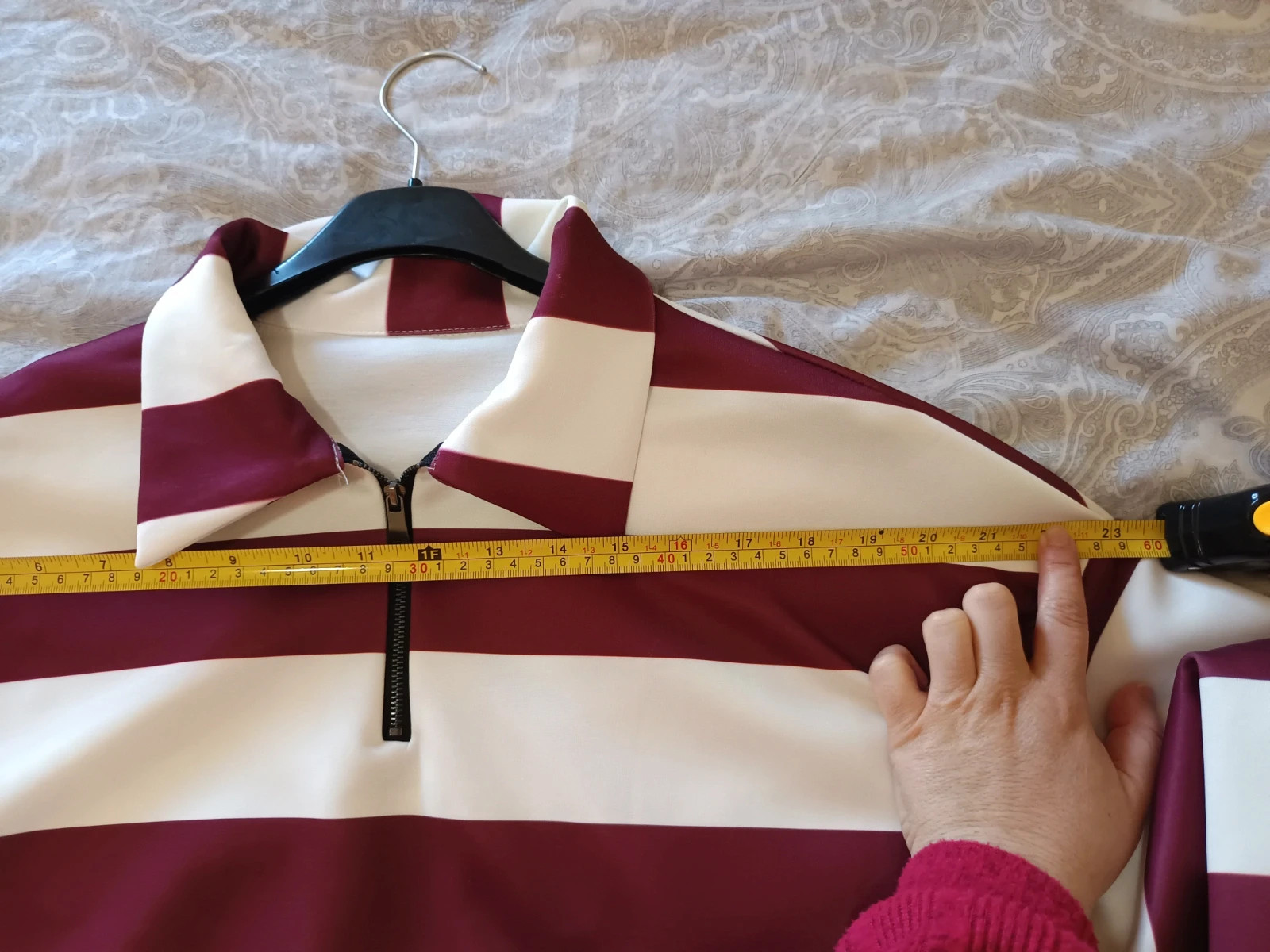 Conjunto 2 piezas granate | Ensamble 2 pièces Bordeaux | New 2 pièces Burgundy set - Talla única – Local – taille Taille unique 3