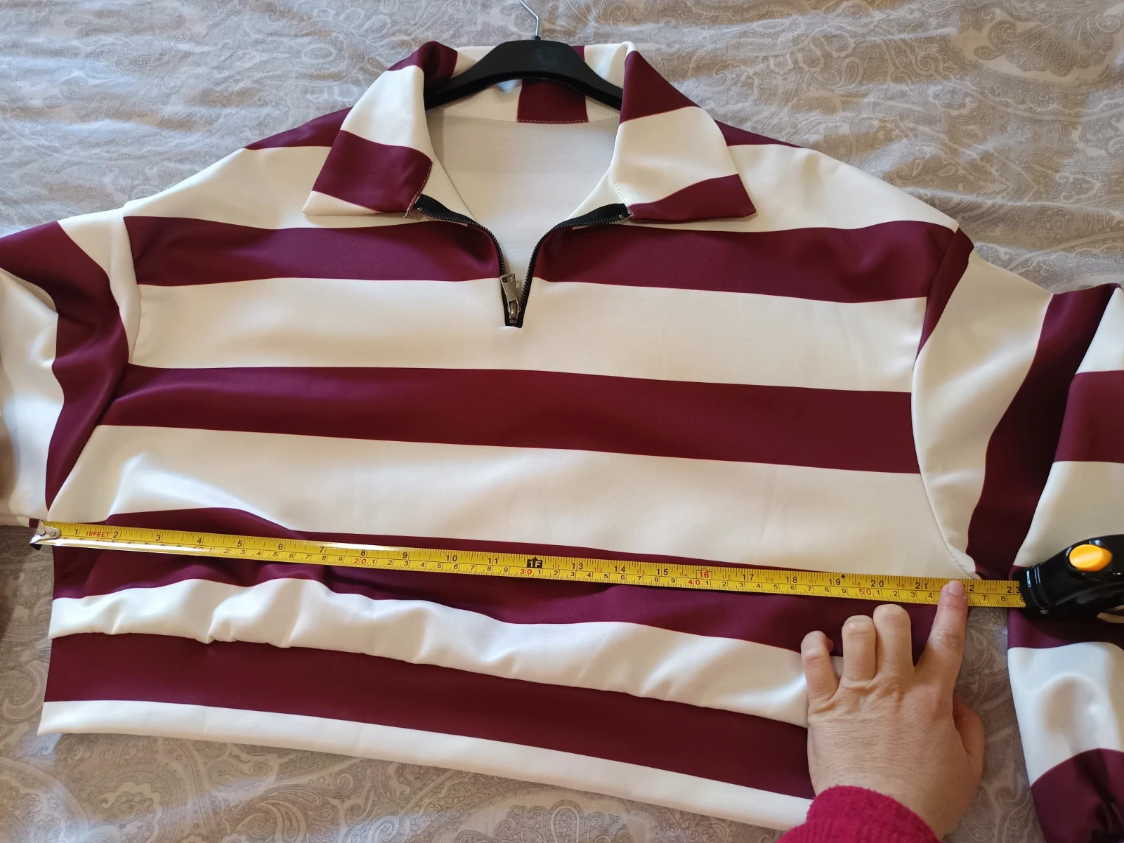 Conjunto 2 piezas granate | Ensamble 2 pièces Bordeaux | New 2 pièces Burgundy set - Talla única – Local – taille Taille unique 5