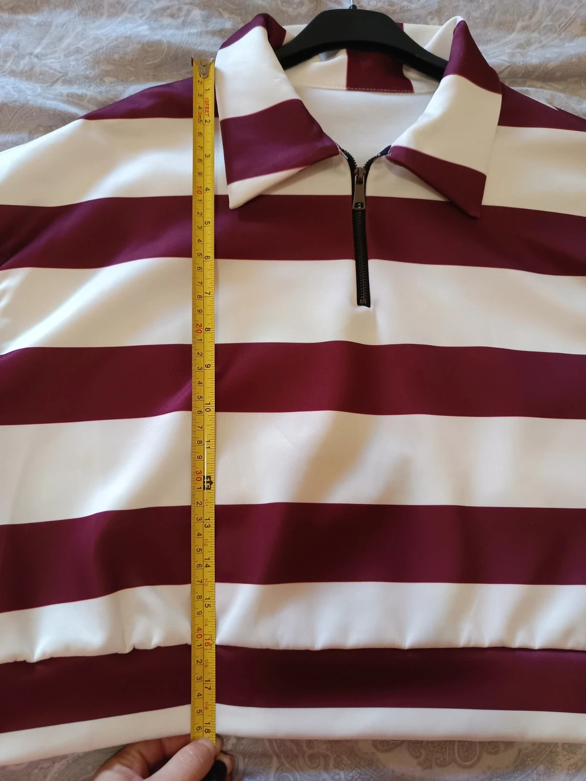 Conjunto 2 piezas granate | Ensamble 2 pièces Bordeaux | New 2 pièces Burgundy set - Talla única – Local – taille Taille unique 4