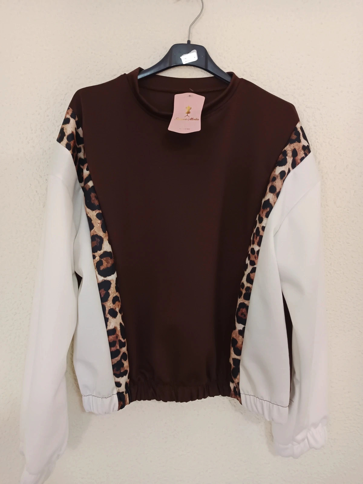 Conjunto marrón leopardo | ensamble 2 pièces marron leopard | new 2piece Brown leopard - Talla única